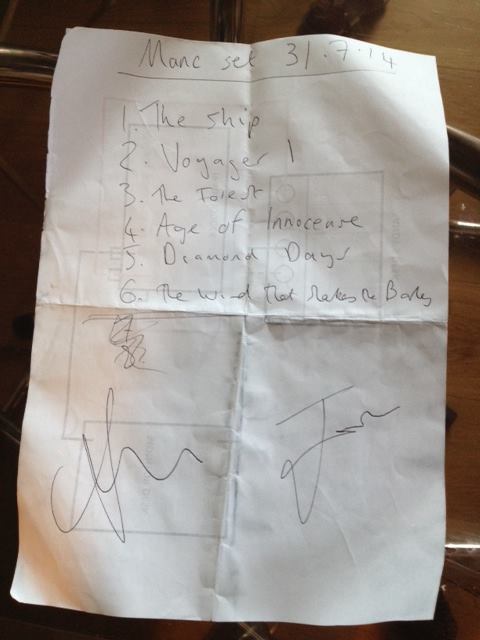 Black Rivers Setlist 73114